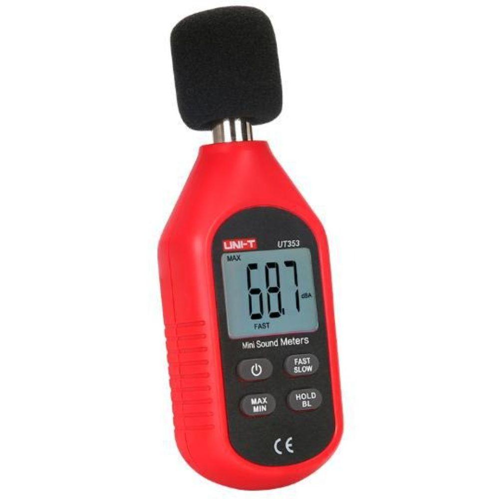 30dB to 130dB Range Noise Decibel Meter Portable SPL Meter Office Noise Monitoring