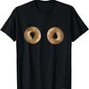 Vtipné tričko Židovský deli Boobs s sezamovým bagel a loxem