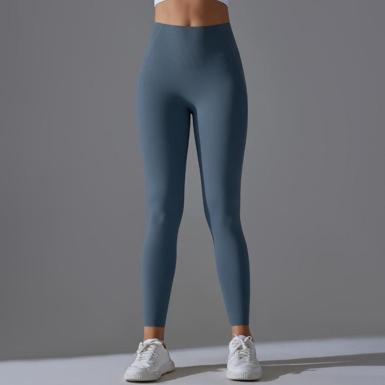 

Nessaj Womens Gym Yoga Leggings Solid Color Stretchy Push Up Workout Fitness Pants S