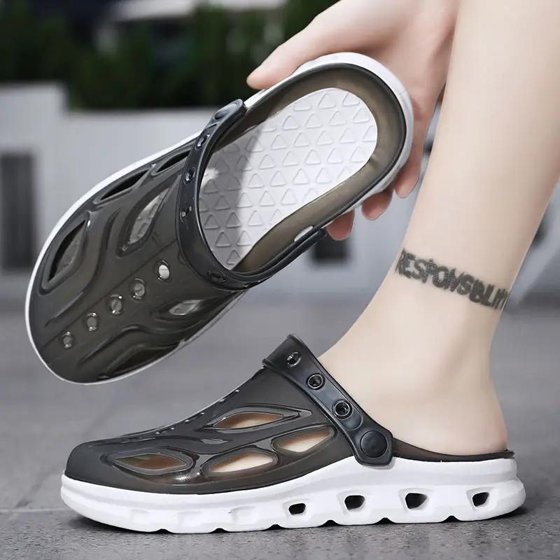 Fashion Beach Man Sandals Hole Soft Luxury H Outdoor Breathable Comfortable New Summer Low Price Eva Original Arrival Buy Shoes for Men