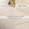 3-delige Bed Quilt Set, Beddengoed Set Zacht Comfortabel voor Slaapkamer, Logeerkamer (1 Dekbed+2 Kussenslopen, Zonder Vulling) Lakens voor bed