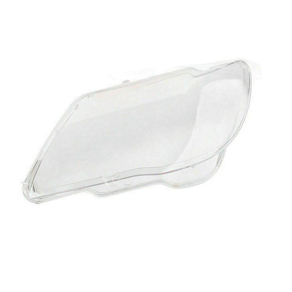 1Pair Car Styling Headlight Clear Cover Front Headlamp Lens Clear Lamp Cover Shell For BMW 7 Series E65 E66 2005-2008