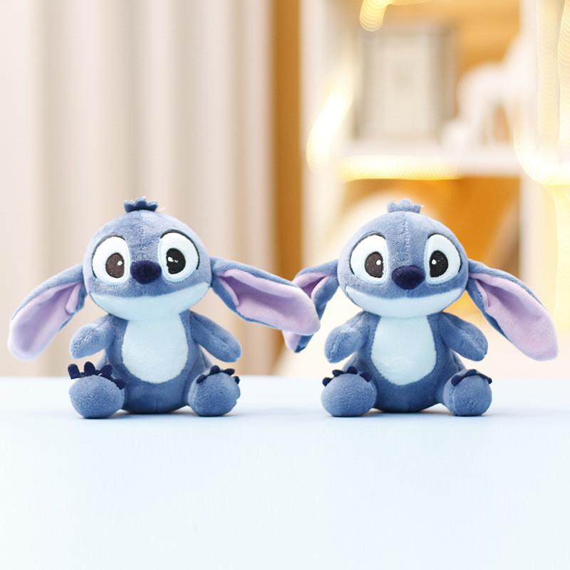 Toys Stitch Plush Cartoon Dolls Keychains Bag Decoration Pendant Gifts 15cm