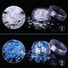 New 4Box/set Manicure Diamond Jewelry Sparkle Glitter Nail Laser Phototherapy Nail Accessories  Pieces DIY