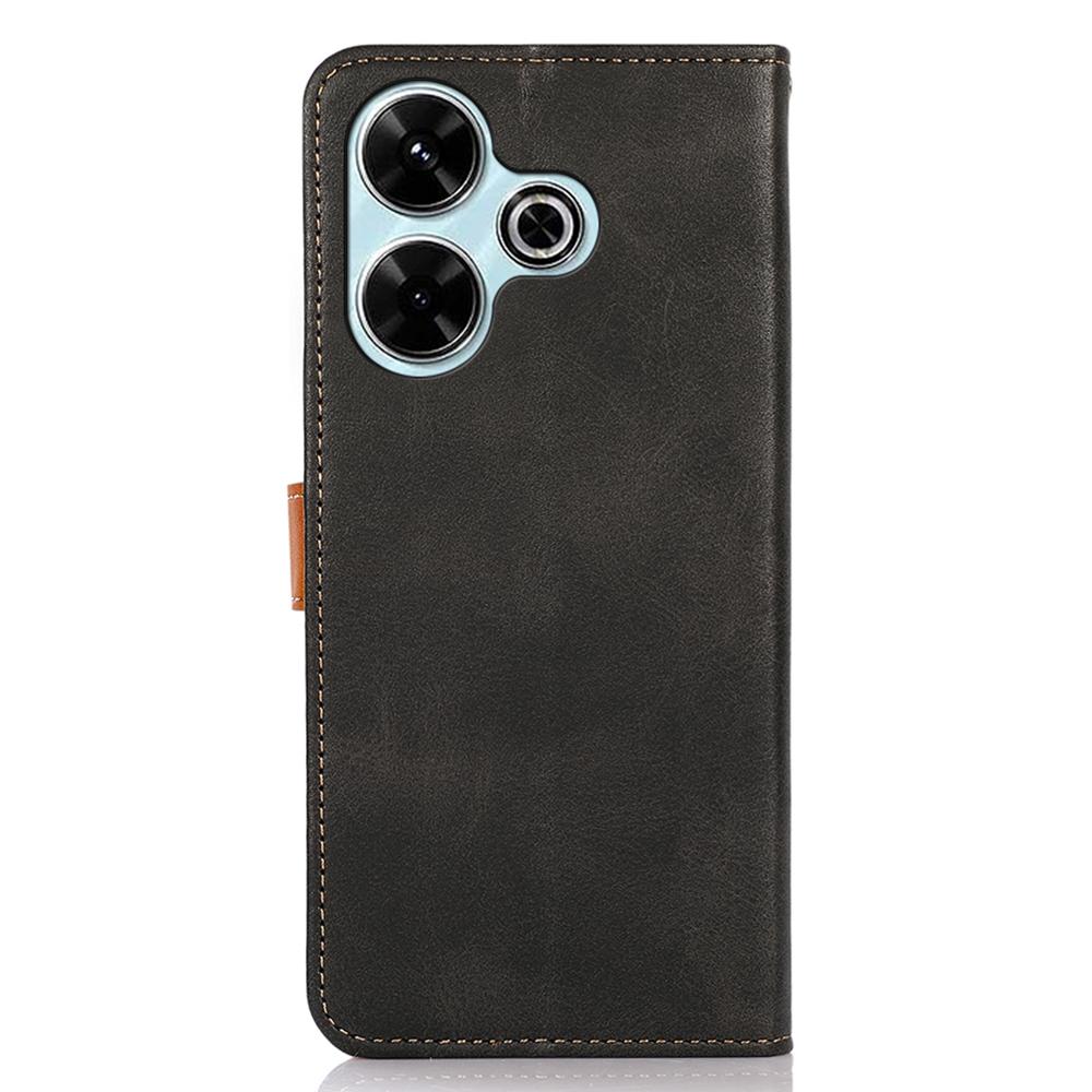 KHAZNEH For Xiaomi Redmi 13 5G/13 4G Case Wallet Folding Stand PU Leather Phone Cover