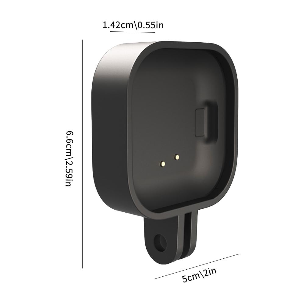 Magnetic Charging Bracket For Insta360 GO Ultra Plastic Hanging Neck Chest Bracket Desktop Portable Magnetic Frame Accessory