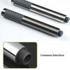 Handheld Cylindrical Stainless Steel Booster Shower Head Hotel Home Bathroom Universal Shower Head Set
