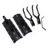 Bike Hoist Overhead Pulley System Ceiling Bike Mount Hanger Holds Up To 88.18lbs for Garage Black