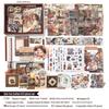 Yihe Retro Journal Gift Set: High-Value Stickers, Memo Pads, and DIY Literary Journal Book.