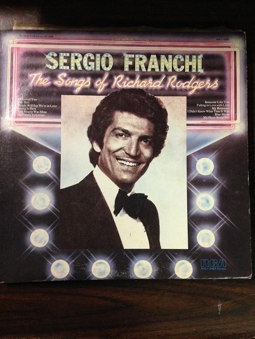 

LP Record SERGIO FRANCHI - The Songs of Richard Rodgers ANL12463 RCA US Pop Used