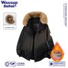 Wassup Sohot Men's Fur Collar Parka
