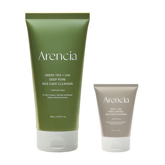 arencia Glutinous Rice Cake Soap Cleanser 3 Types (green Tea/rice/lavender)