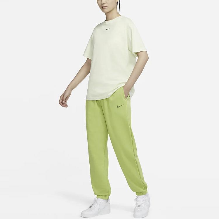 Nike Sportswear French Terry Joggers with Cuff Women Bottoms Bright-Green DZ6303-332