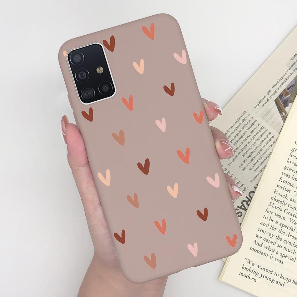 For Samsung Galaxy A51 Case Cover Soft Silicone TPU Bumper Phone Case for Samsung A31 A71 A515 A515F A 71 51 31 Coque Funda Capa