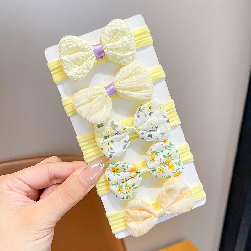 Safe & Elastic Baby Hair Ties - Gentle Rubber Bands for Girls & Infants