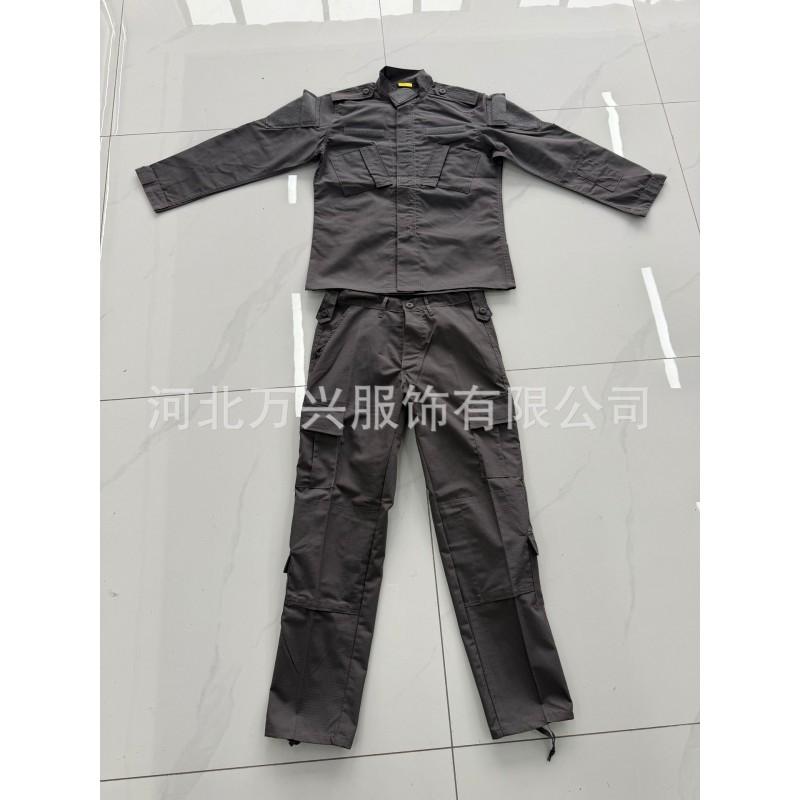 Mens Tactical Camo Combat Uniform Set Outdoor Hiking Training Wear Breathable Durable Rip-Resistant