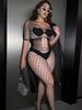 Erotic Mesh Clothes Fashion Lingerie Set Hot Babydoll Costumes Women's Sexy Tights Full Bodystockings Fishnet Hollow Jumpsuit
