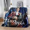 29 Style H-Harry Styles Singer Star Soft Flannel Blanket for Beds Bedroom Sofa Picnic,Throw Blanket for Leisure Nap Gift
