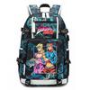 Zaino Scolastico Stampa Anime JoJo's Bizarre Adventure Grande Capacità Zaino Casual per Adolescenti Bambini