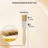Nylon Bristle Art Brush with Wood Handle for Oil Painting