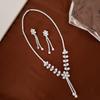 European and American High-End Floral Necklace Set