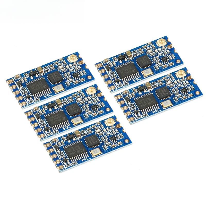 

5pcs/1pc HC-12 SI4463 433Mhz Wifi Wireless Serial Port Module HC12 1KM 1000m 433MHz Receiving and Transmitting Board PCB
