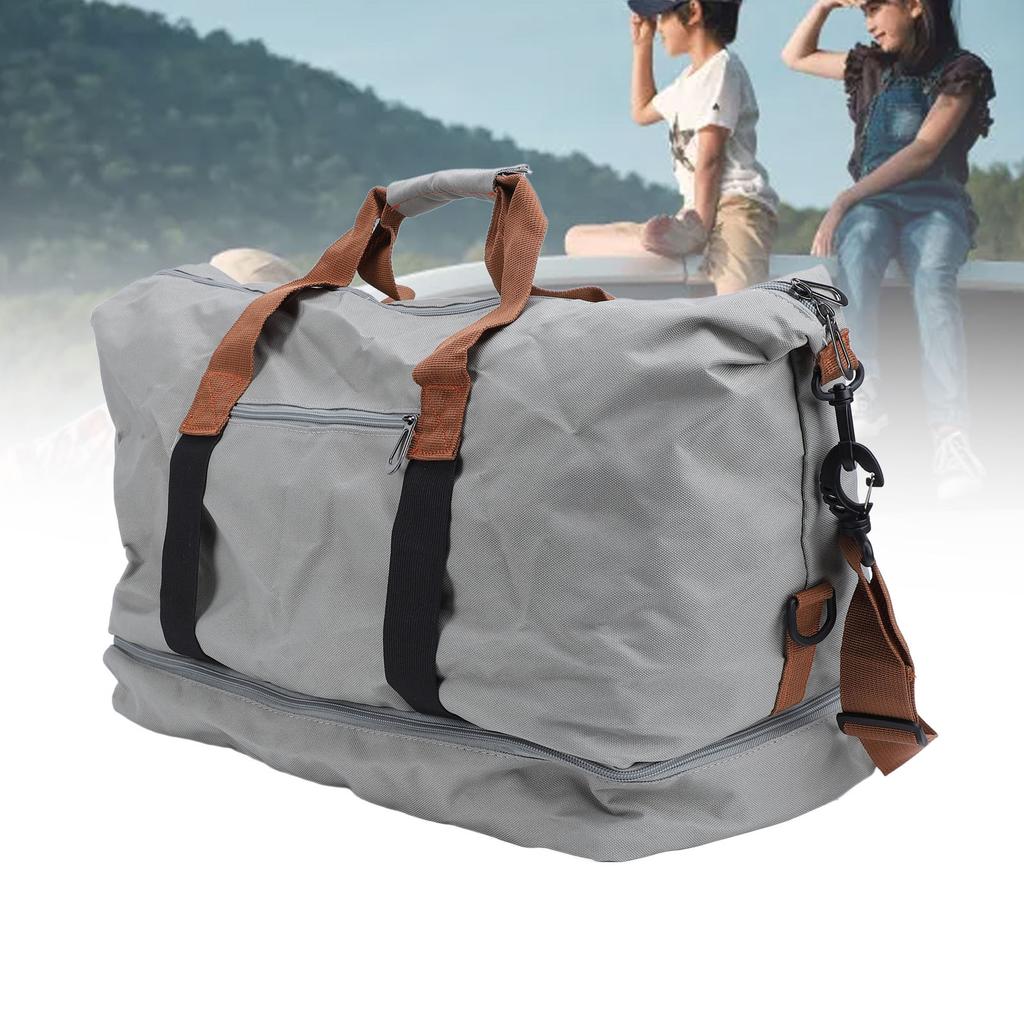Reise-Duffle-Bag Oxford-Stoff Wasserdichte Weekender-Tasche Trocken- und Nass-Trennung Sport-Fitnessstudio-Tasche mit Schultergurt für Männer Frauen