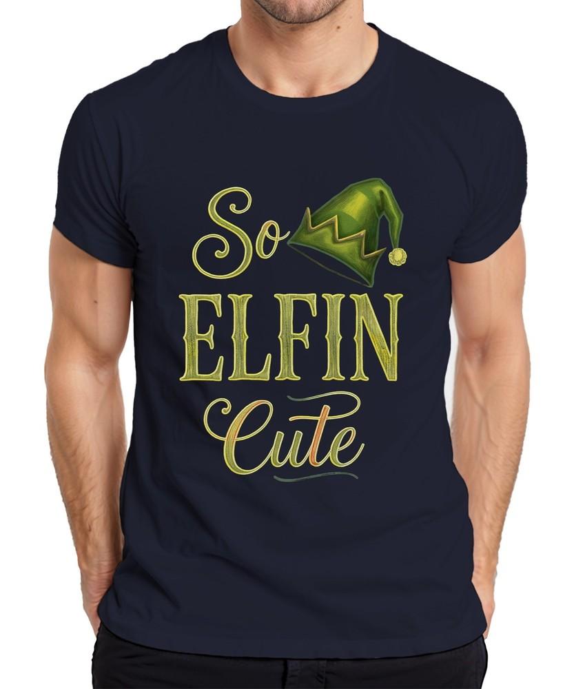 So Elf Cute Christmas Elf Elf Hat Kids Cute Funny Unisexs TShirt S