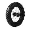 14-inch Rear Wheel Rim Tire 90/100-14 Rear Wheel Tire for Apollo Off-road Motorcycles 125cc/140cc/150cc/160cc, Black