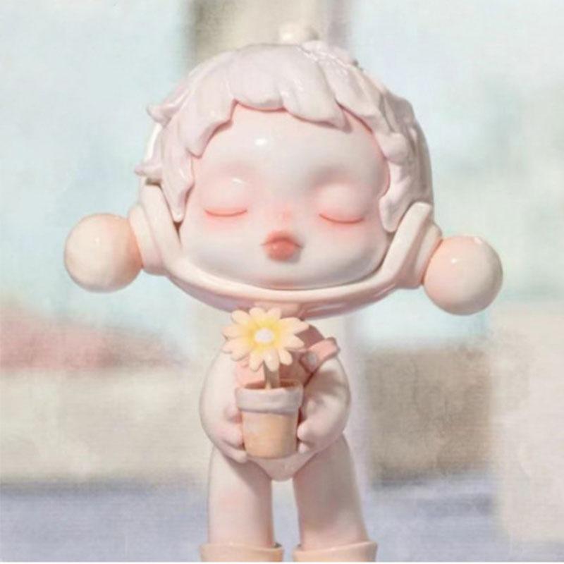 

Игрушка ПВХ Skullpanda 8-го поколения Серия Температура Домашний декор Подарки Flower