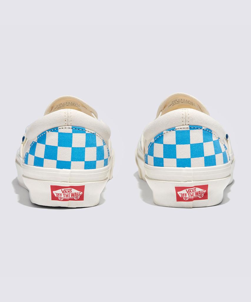 Vans Mte Slip-On Reissue 98 - (Checkerboard) Cyan Blue / Vn000Cwa0H71