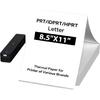 MT610 M08F Thermal Paper 8.5 x 11 for M08F-Letter, M832, M834, A285M, A80, A81, PR20, A40 & Most Letter Thermal Portable Printers, HPRT iDPRT PRT