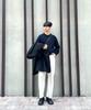CUZNELLO Formal Round Knit_Dark Navy