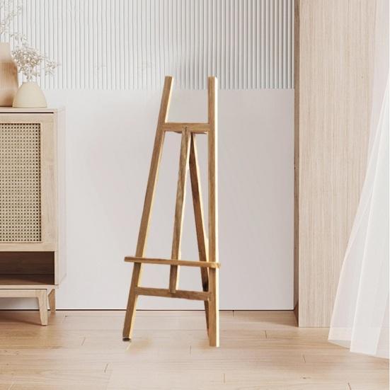 Miniature Easel Stand Solid Wood Realistic DIY Crafts Kids Gifts Toys Studio Furniture 0.05 Dollhouse Scene Ornament Mini