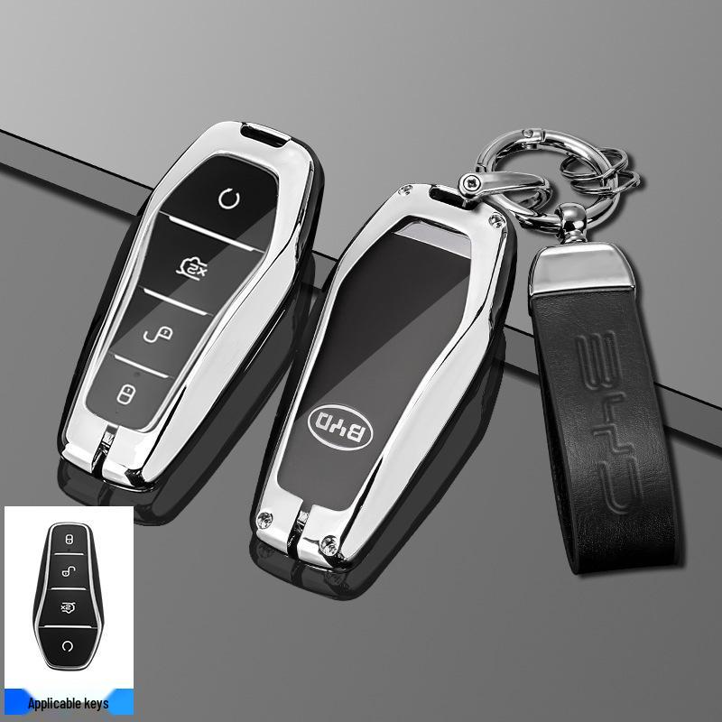 BYD 16-18rychlostní taška Rui Key: Kovové pouzdro Ochranný kryt pro Sirui, Tang, Song, G5, G6, E5 Staré modely