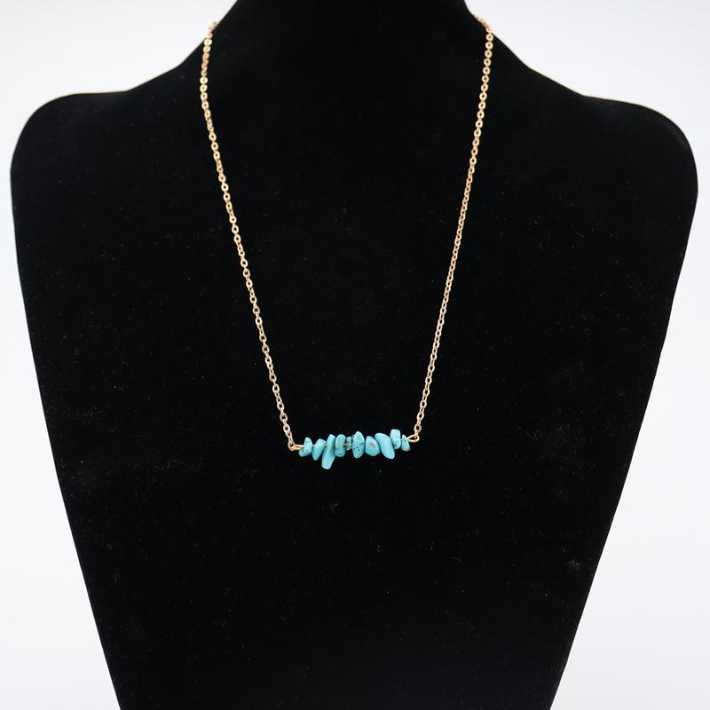 Bohemian Natural Gravel Necklace Women'S Necklace Jewelry Fashion N50