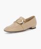 Recur Ecur Anello 21 Jewel Loafers Beige 1001