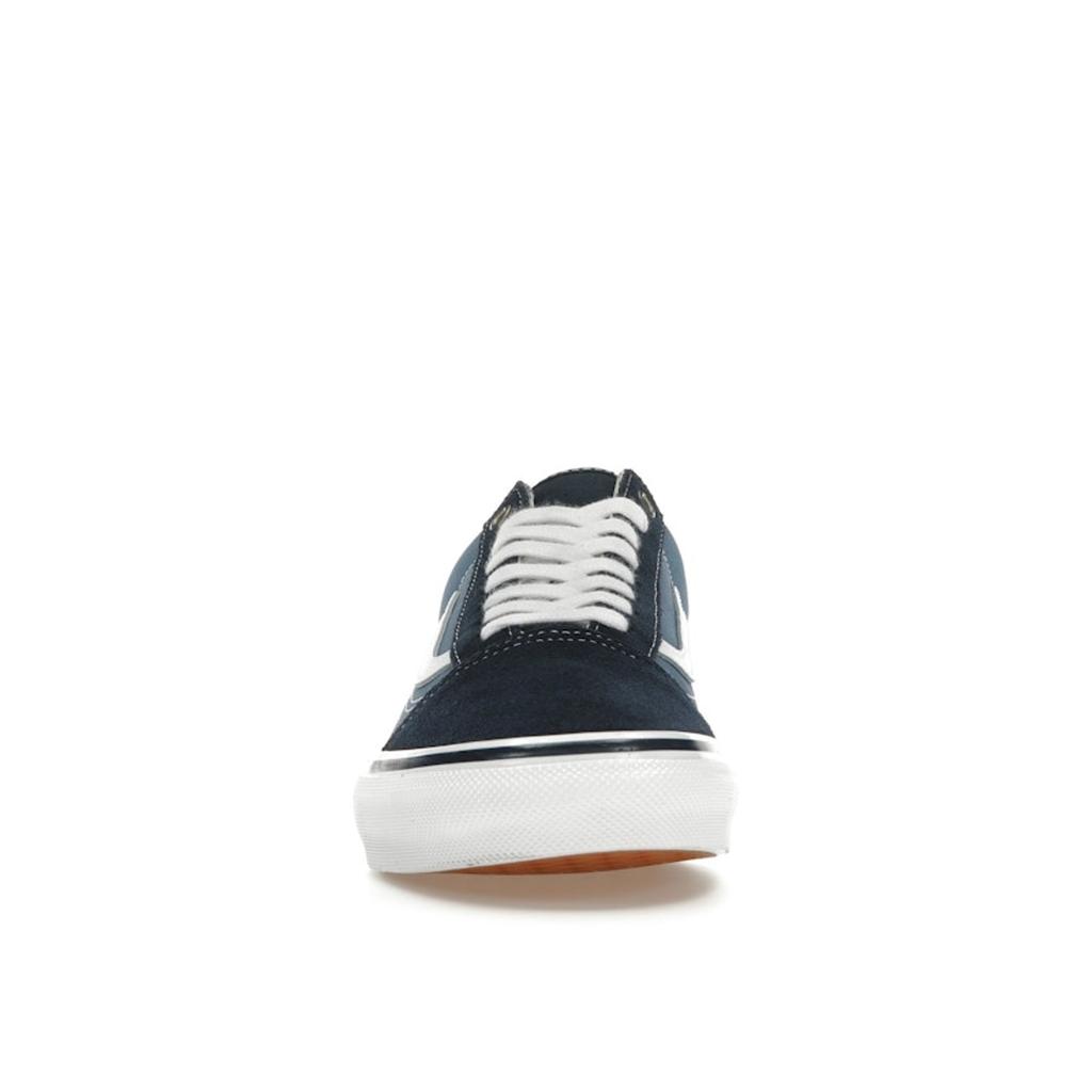 Vans Skate Old Skool Navy Checkerboard Unisex Sneakers Blue White VN0A5FCBNAV