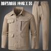 Traje de Trabajo para Hombre Delgado Verde Militar de Entrenamiento para Soldadora Femenina Camisa Resistente al Desgaste Herramientas de Protección Laboral Se Puede Imprimir