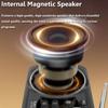 Mini Portable FM Radio Rechargeable Digital Radios Receiver Wireless Bluetooth Speaker MP3 Music Player Support TF USB Recording