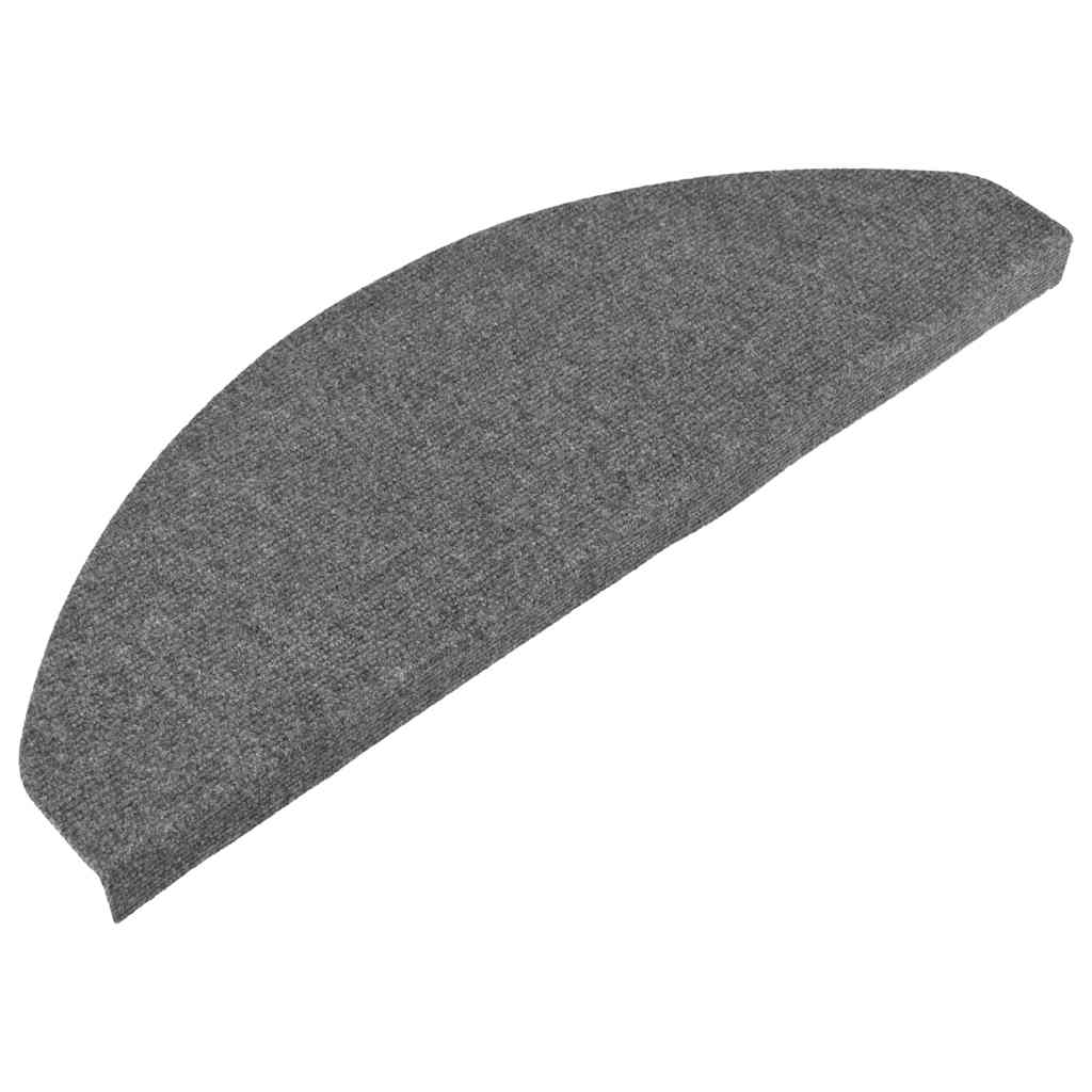Vidaxl Samoprzylepne Nakładki Na Schody, 15 Szt., 65X22,5X3,5Cm Szare