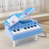 Kids Mini Electronic Piano Toy Music Interactive Portable Bag Decoration Hanging