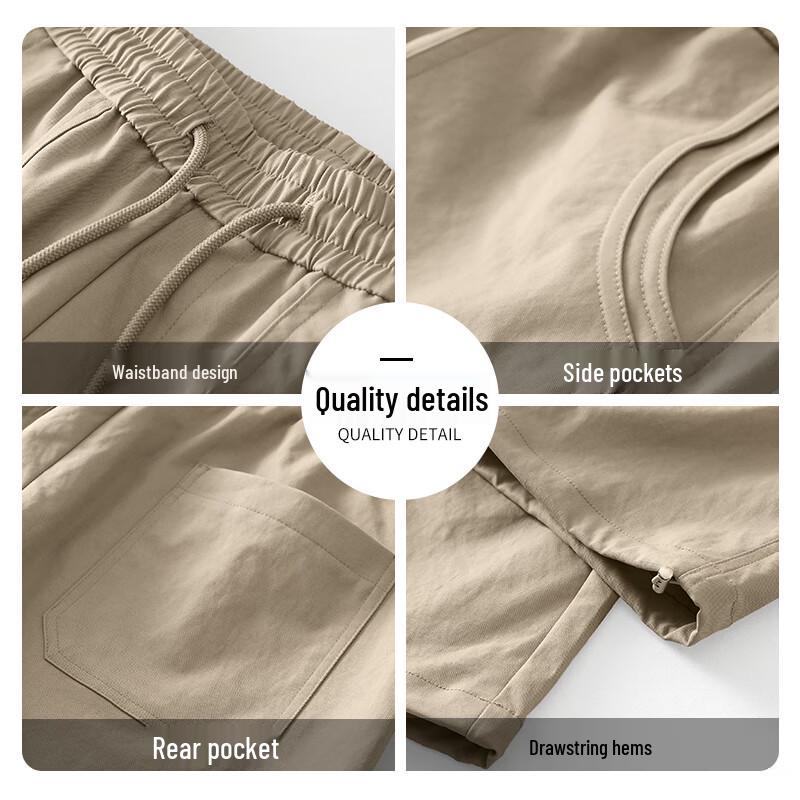 VANCL Men's Outdoor Casual Straight-Leg Paratrooper Pants