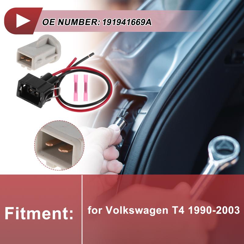 

X Autohaux Разъем проводки бокового габаритного огня для Volkswagen T4 1990-2003 № 191941669A