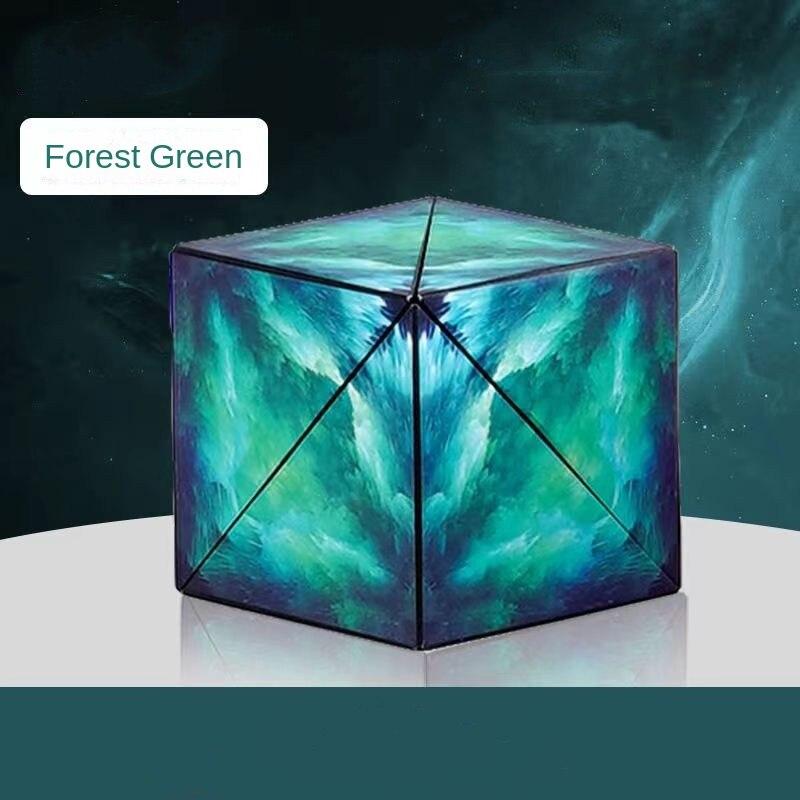 

Разнообразие кубика Рубика, трехмерная геометрия, магнитное сильное магнитное обучение мышлению, вариационное пространство, четыре детских игрушки третьего порядка 6*6*6cm зелёный