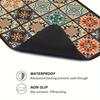 Vintage Mosaic Washing Machine Cover - & Durable Silica Soil Material, Decorative Appliance Cover for Kitchen or Laundry Room,Home Organization