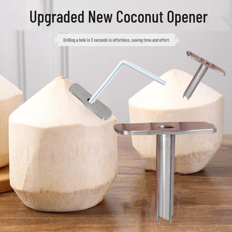 Stainless Steel Portable Young Coconut Opener Tool