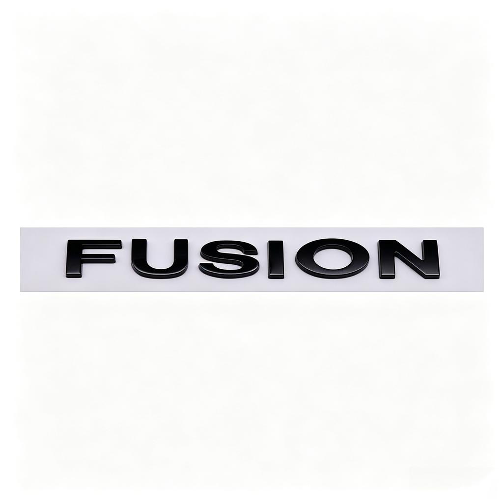 1Pc 3D ABS Letter Emblem Car Rear Trunk Badge Sticker Accessories