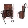 TOURBON Leather Tool Organizer Bull Pin Holster Wrench Hammer Holder