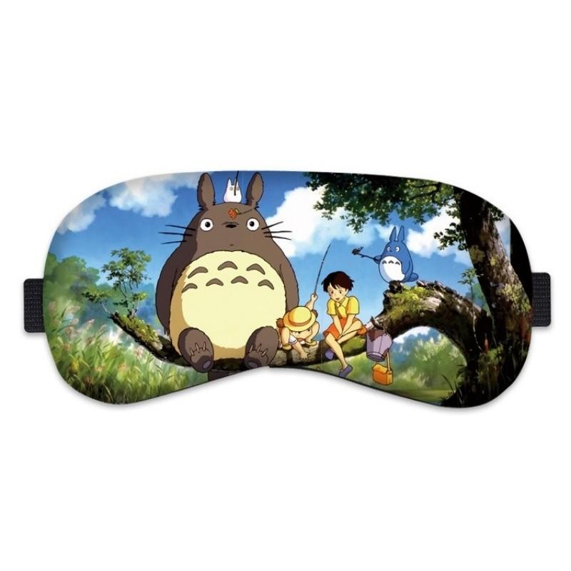 Totoro Print Blackout Sleep Eyes Mask Eye Covers